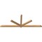 Ekena Millwork Kennewick Timber Gable Bracket, Western Red Cedar, 108"W x 40"H x 3 1/2"D x 3 1/2"F, 9/12 Pitch GBW108X40X0404KEN00SWR - alternate 2
